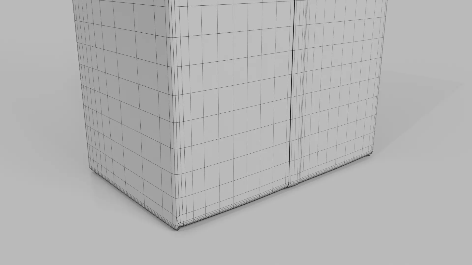 Beverage Carton 1000 ml - Customizable Drink Box 3D model_21