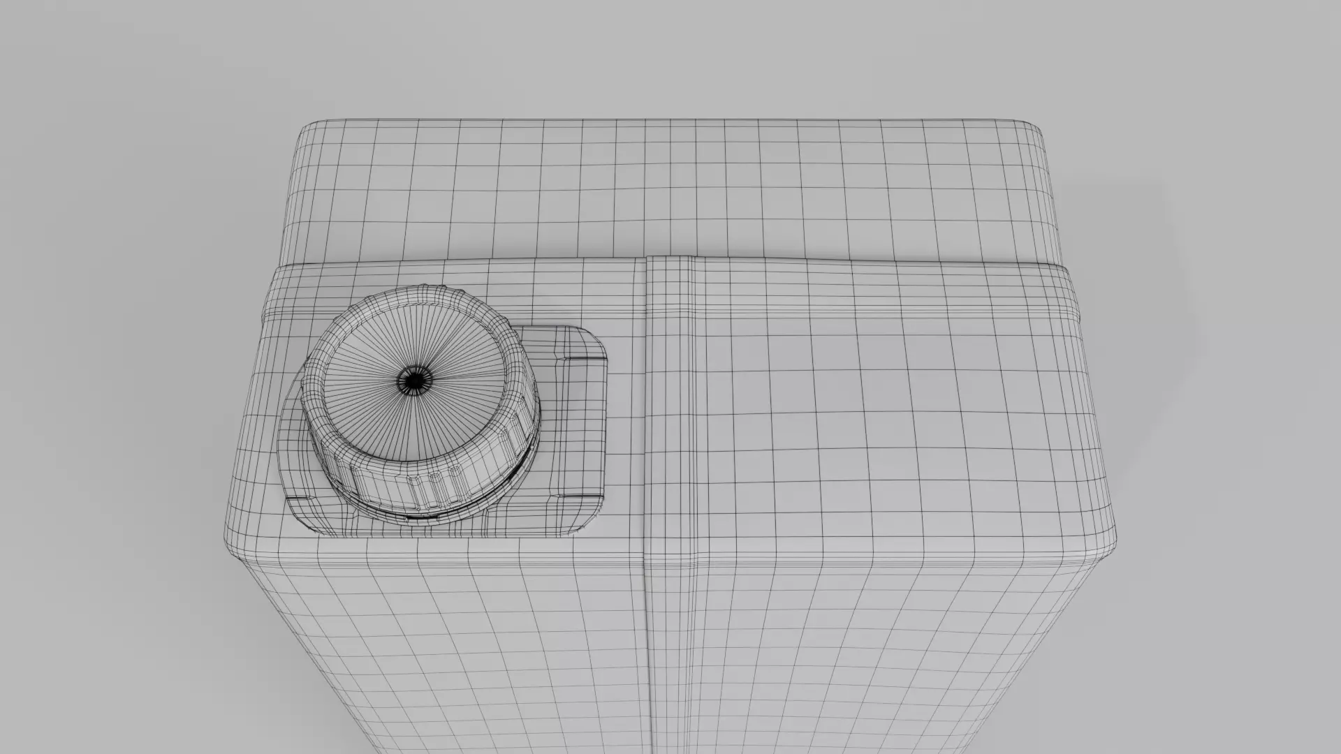 Beverage Carton 1000 ml - Customizable Drink Box 3D model_25