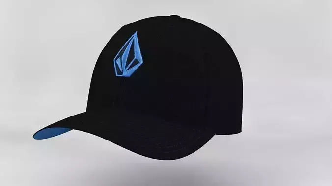 Baseball Cap Low-poly 3D model