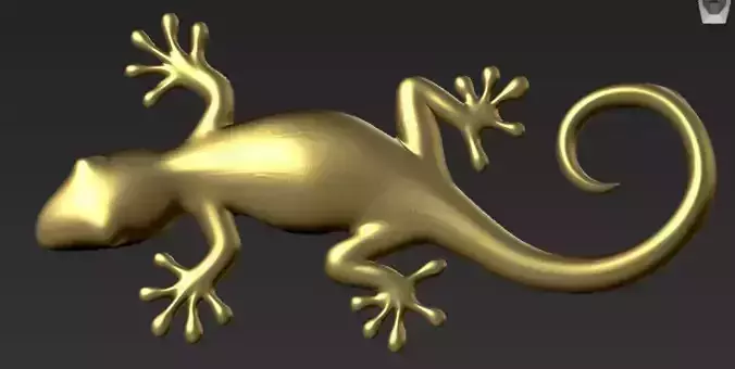 Gold Wall Art or Jewelry Pendant