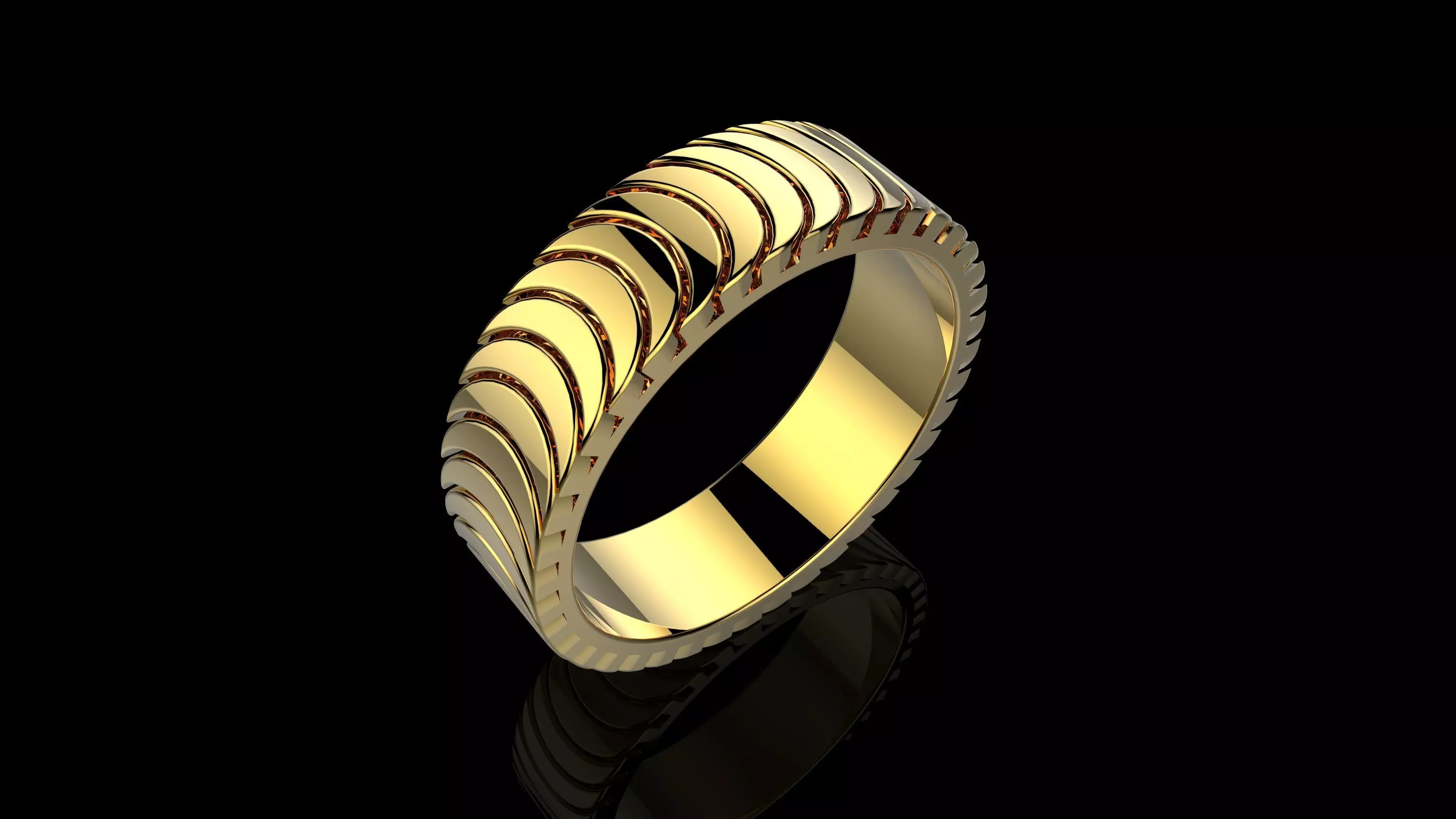 M RINGS N11 3D print model_0