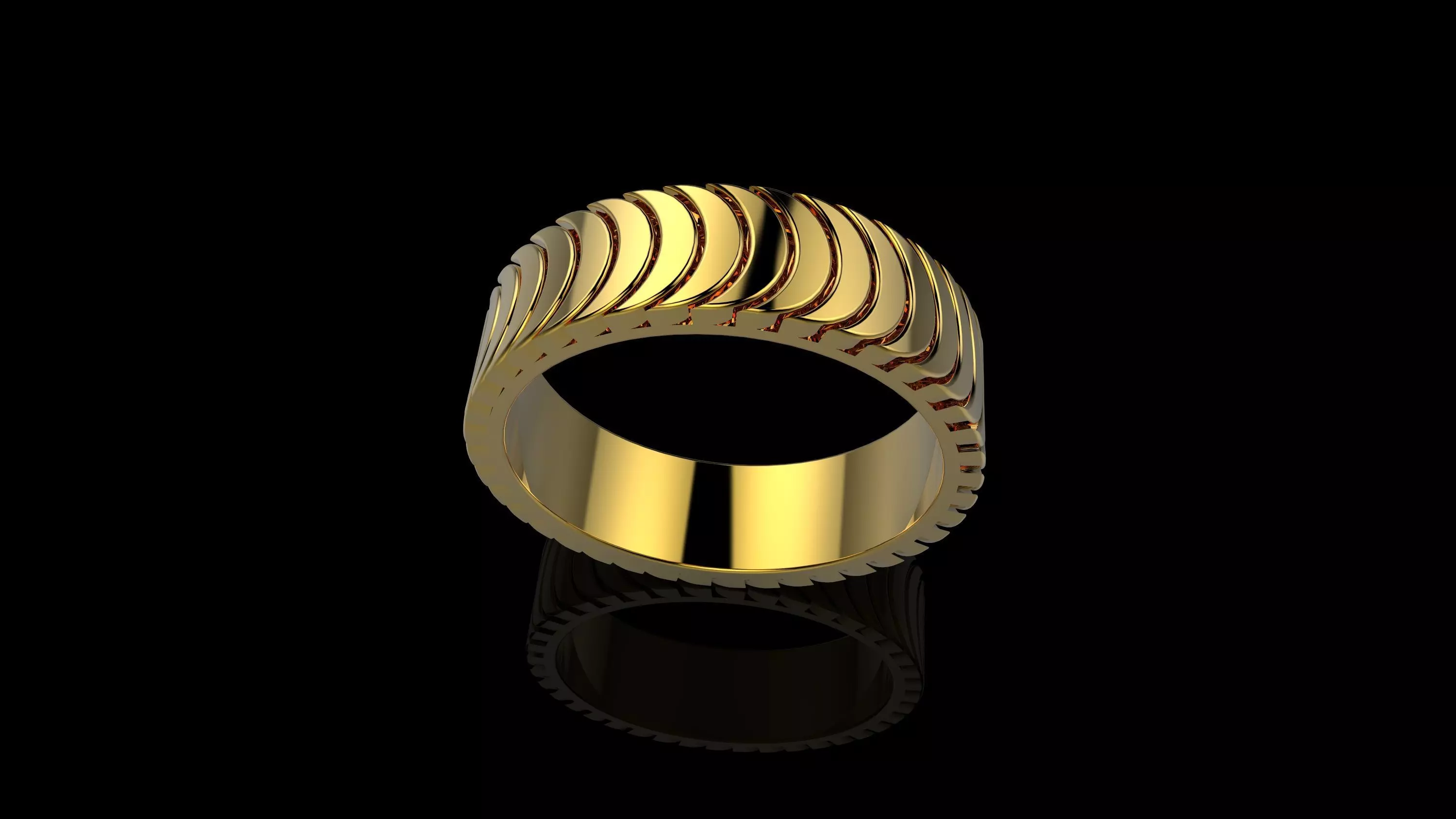 M RINGS N11 3D print model_2