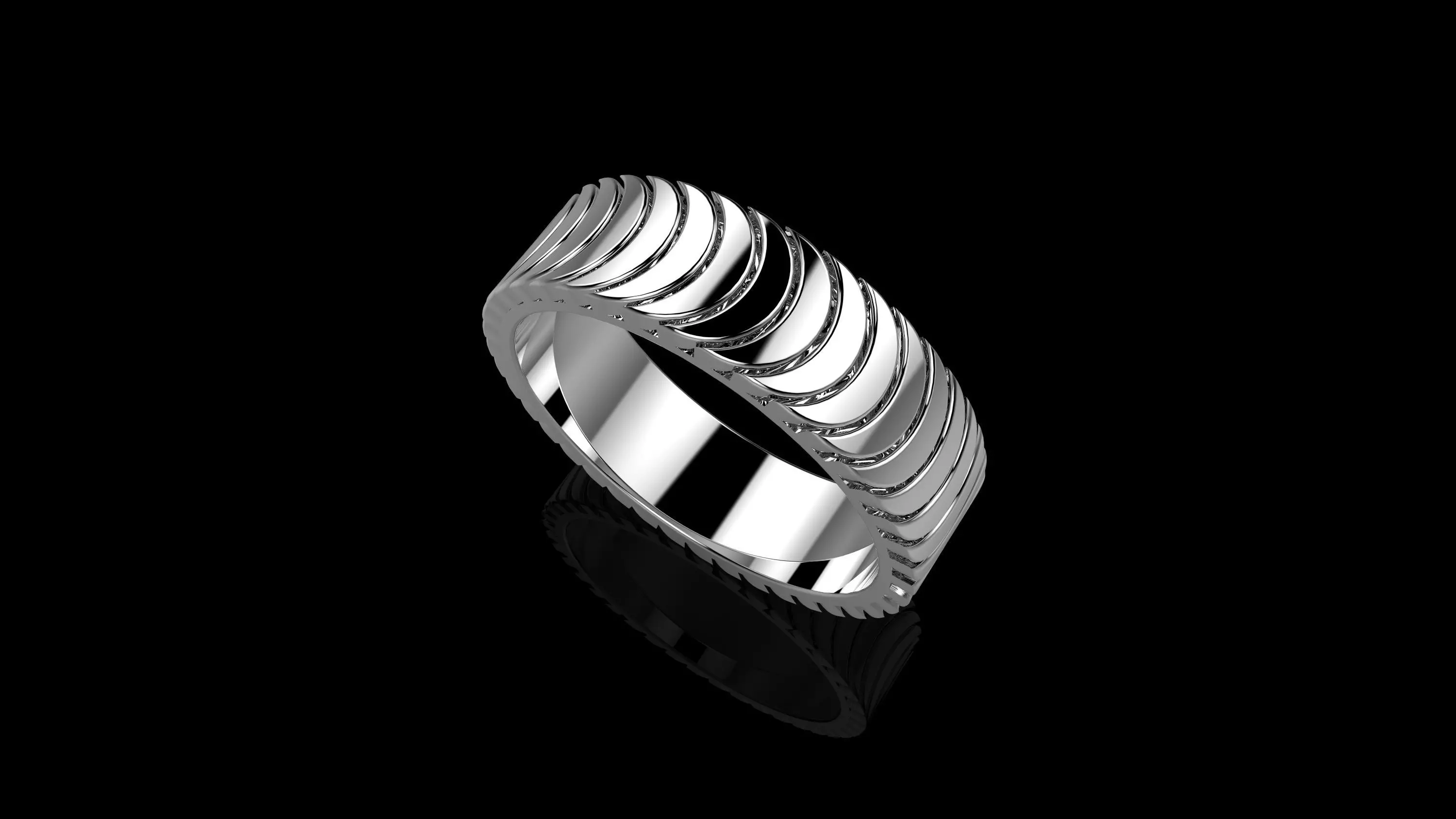 M RINGS N11 3D print model_1