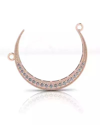 moon jewelry pendant