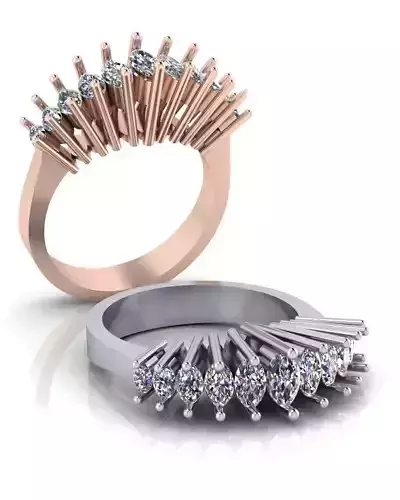 taperz marquise jewelry ring