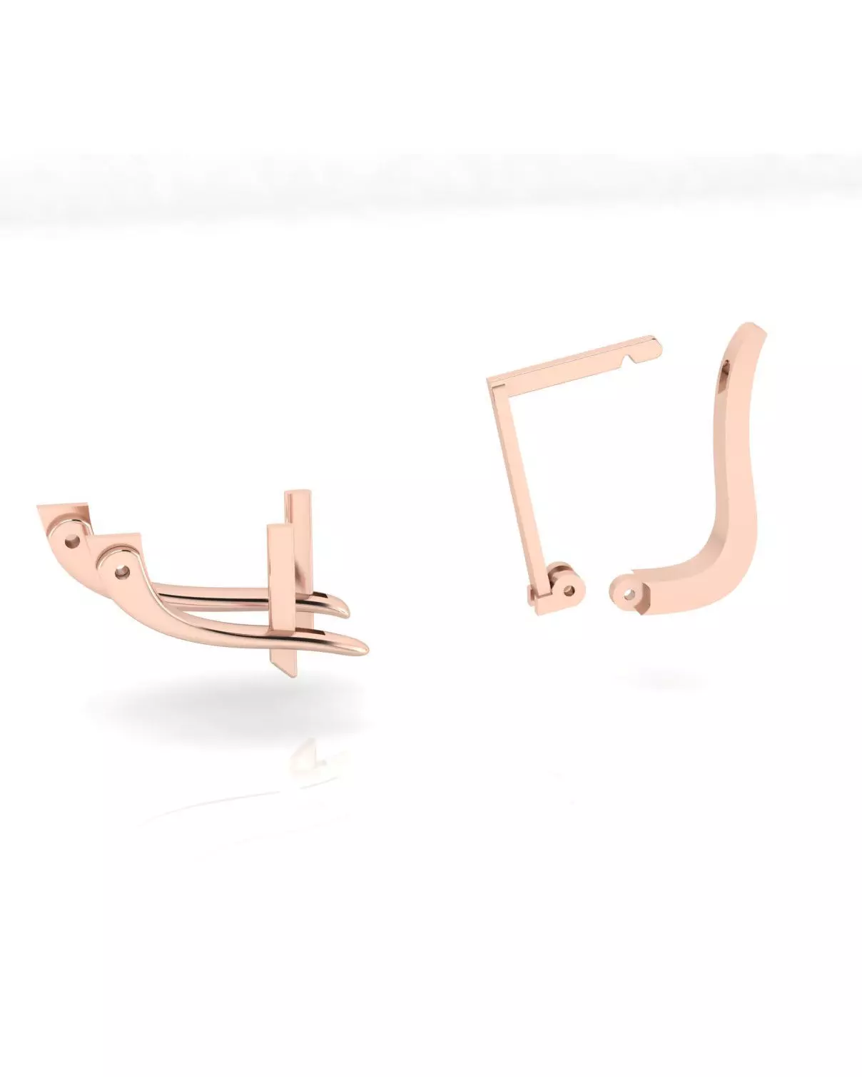 earring back or earring clutch free stl obj 3dm Free 3D print model