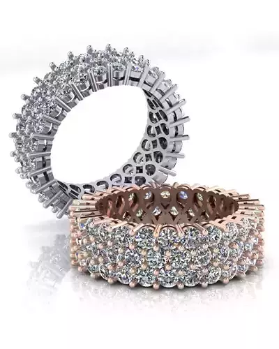 eternity diamond jewelry ring