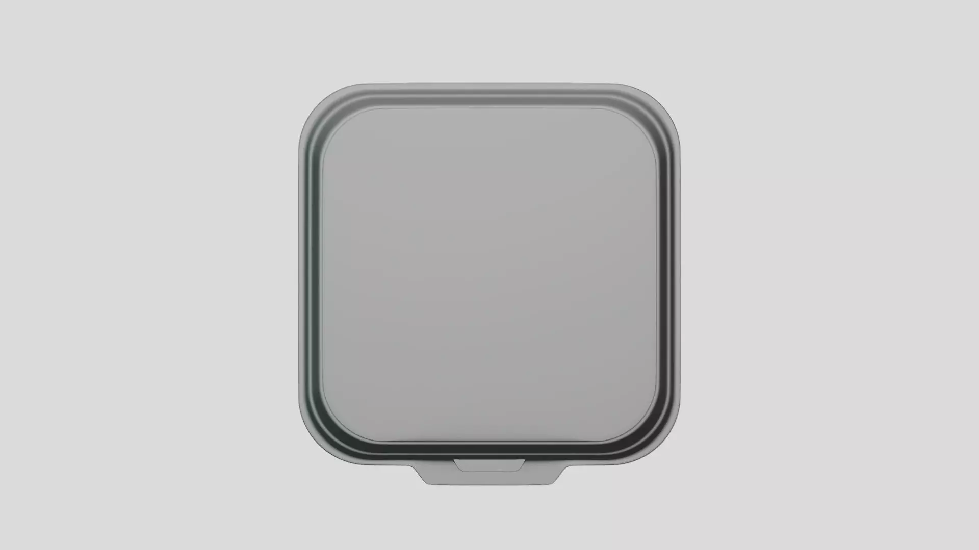 Food Container - Geometry Only No Textures No Materials 3D model_2