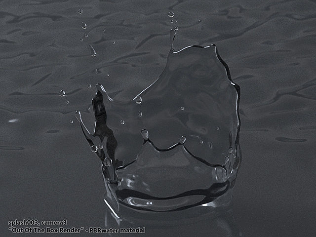 Ultimate Crown Splash Kit Low-poly 3D model_10
