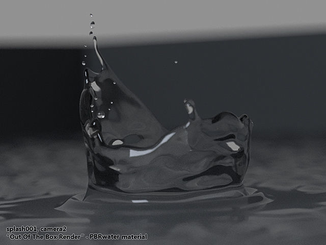 Ultimate Crown Splash Kit Low-poly 3D model 4