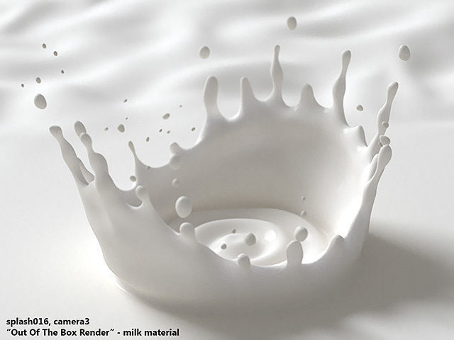 Ultimate Crown Splash Kit Low-poly 3D model_47