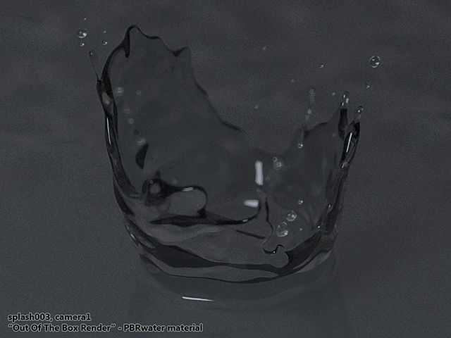 Ultimate Crown Splash Kit Low-poly 3D model_8
