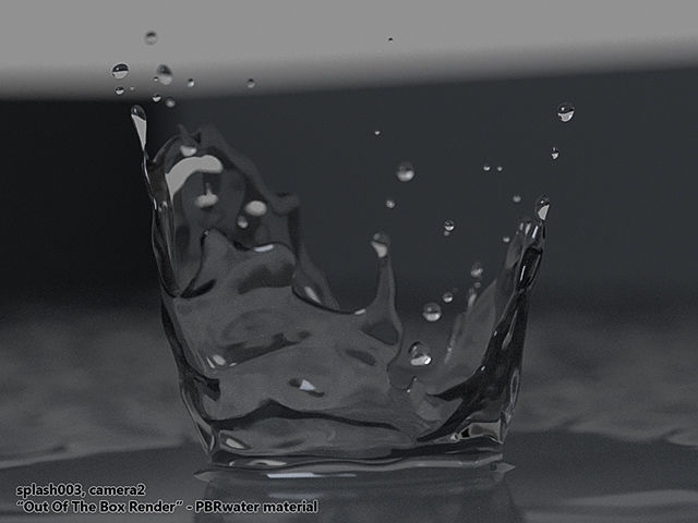 Ultimate Crown Splash Kit Low-poly 3D model_9