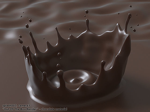Ultimate Crown Splash Kit Low-poly 3D model_16