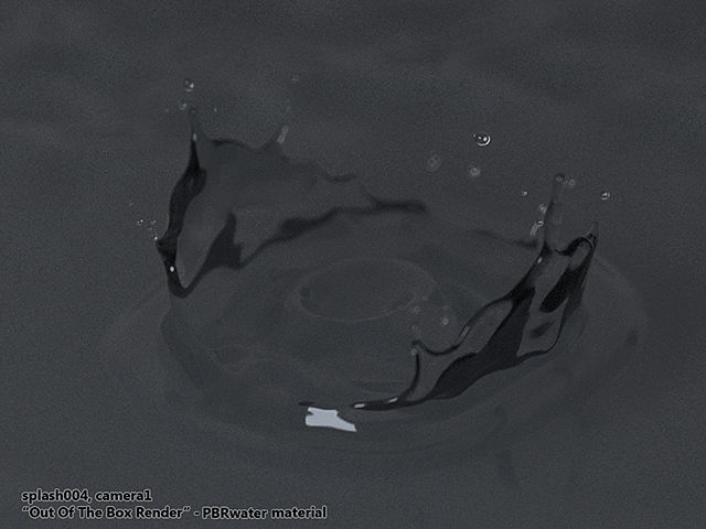 Ultimate Crown Splash Kit Low-poly 3D model_12