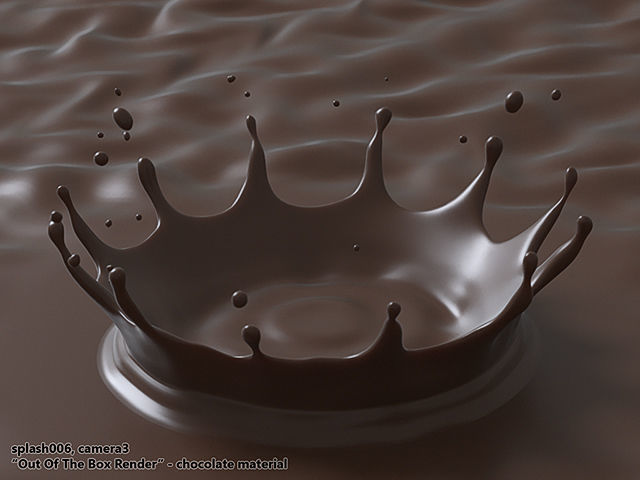 Ultimate Crown Splash Kit Low-poly 3D model_19