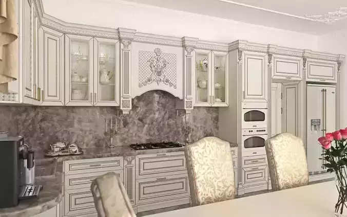  Classic Kitchen Interior
