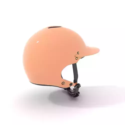 Glossy Copper Helmet model pack Low-poly 3D model