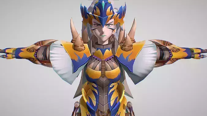 Angel Gilet Eldora - Monster Hunter Riders - Cute Anime Girl