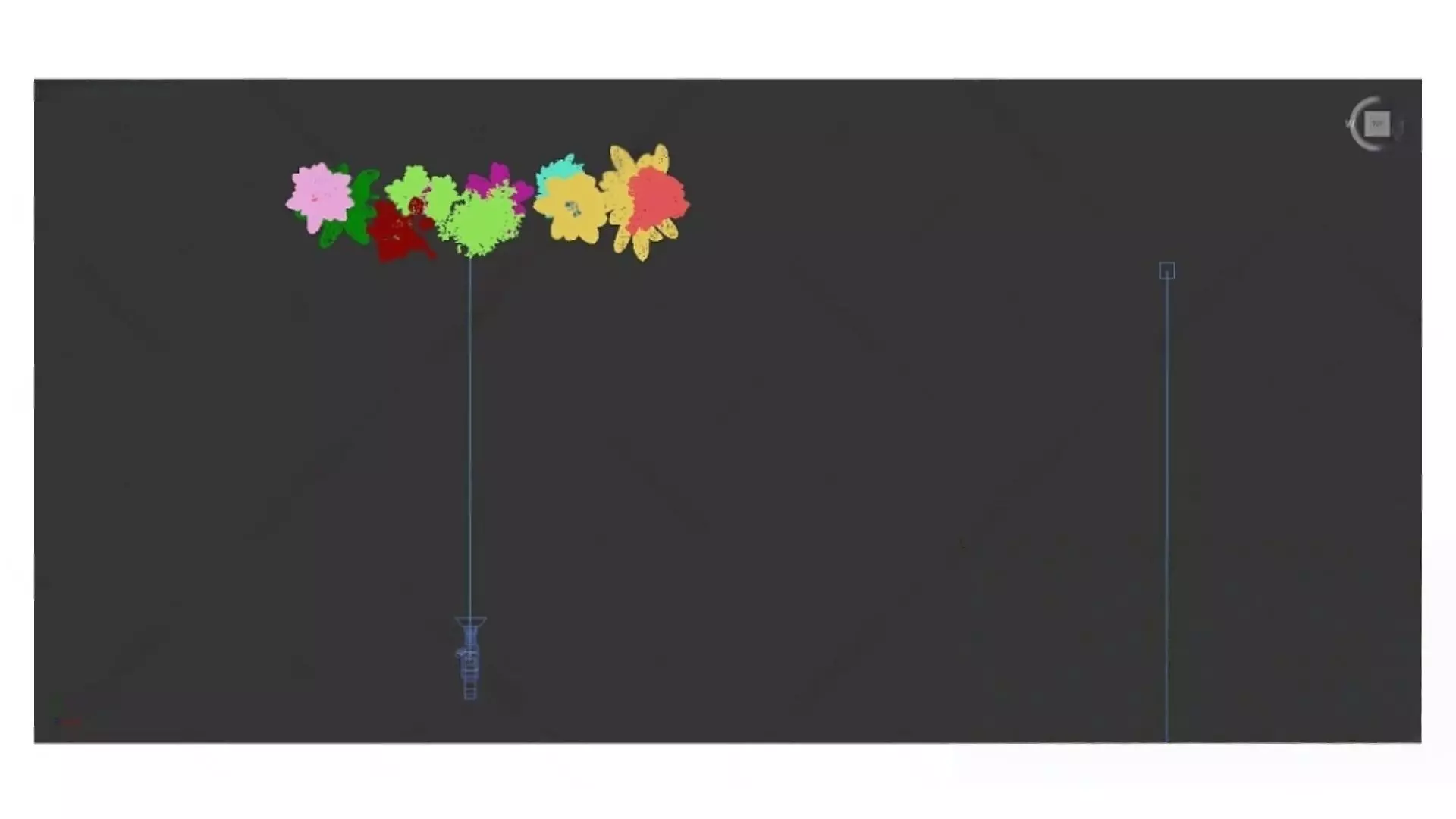 Diverse combinations of potted plants and plants 3D model_1