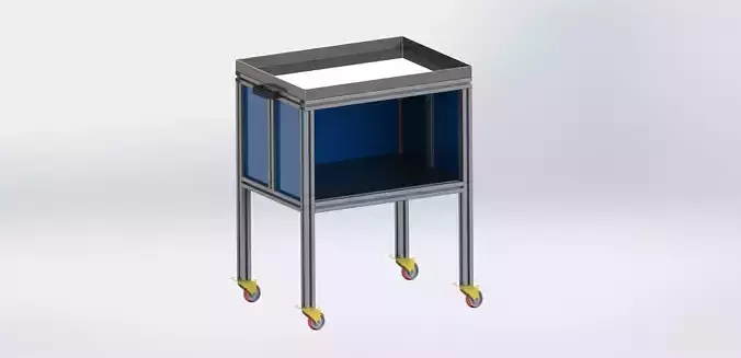 TRANSPORT TROLLEY for PRODUCTION AREA