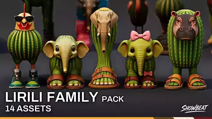 Lirili Family Pack - Italian BrainRot