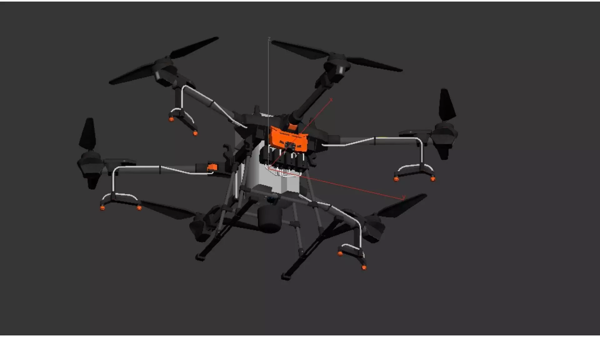 drone 3D model_2