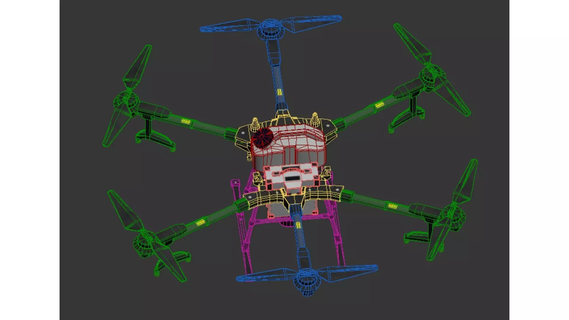 drone 3D model_5