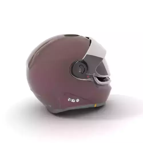 Glossy Brown Helmet model pack Low-poly 3D model