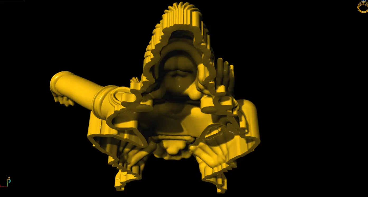 ayyappa model 3D print model_9