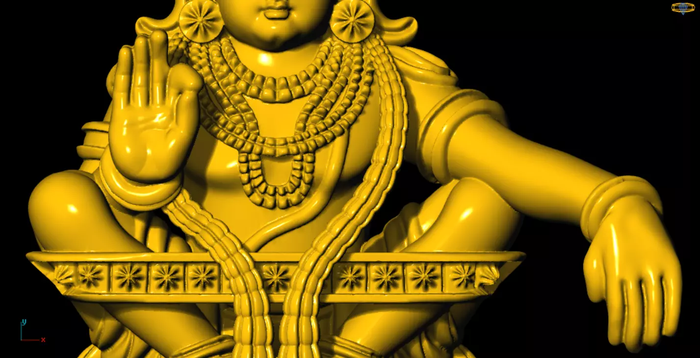 ayyappa model 3D print model_4