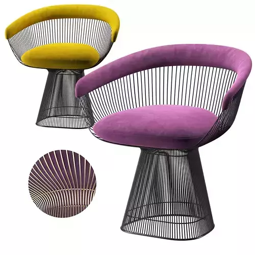 Knoll - Platner Armchair 3D model