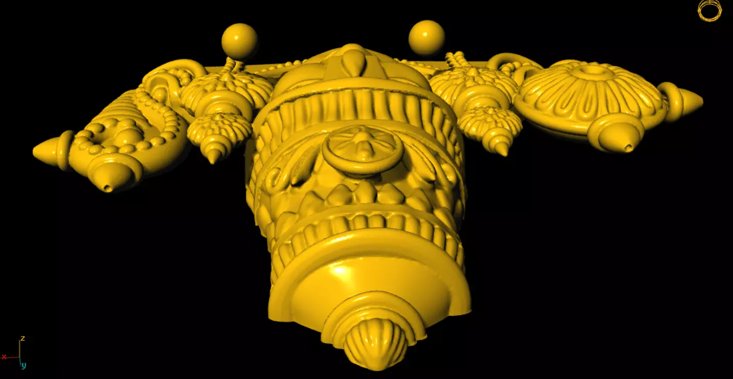 balaji face 3D print model_5