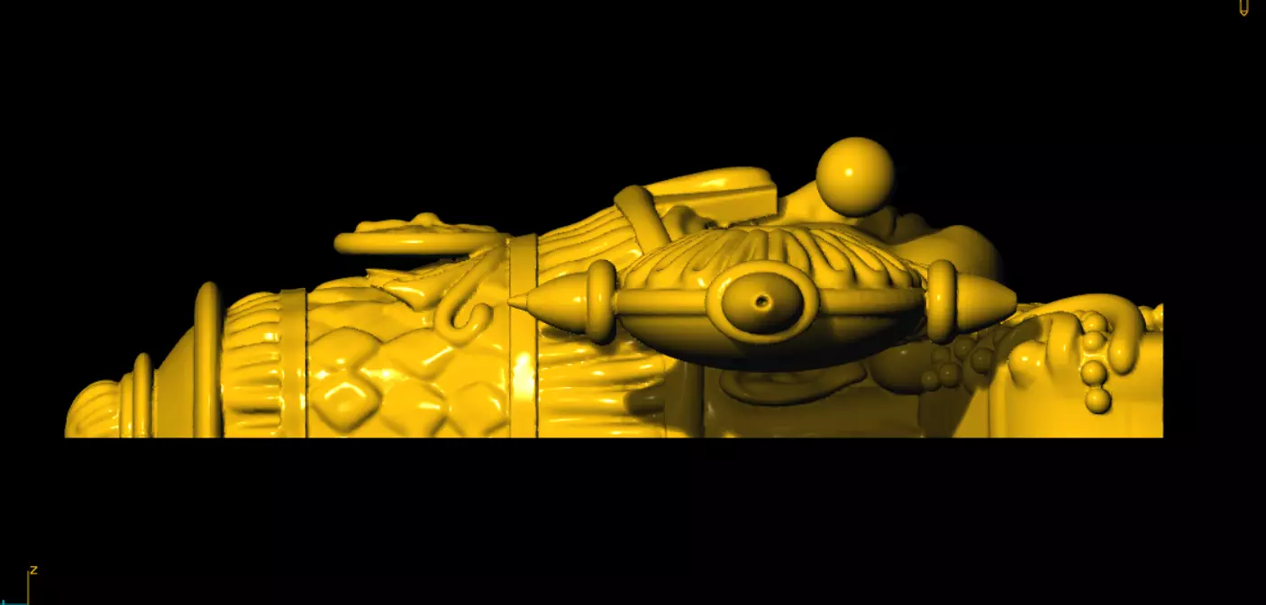 balaji face 3D print model_8