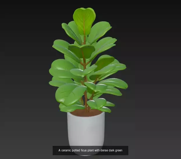 10 Plant Pots 3d Model 3D Model Collection_6