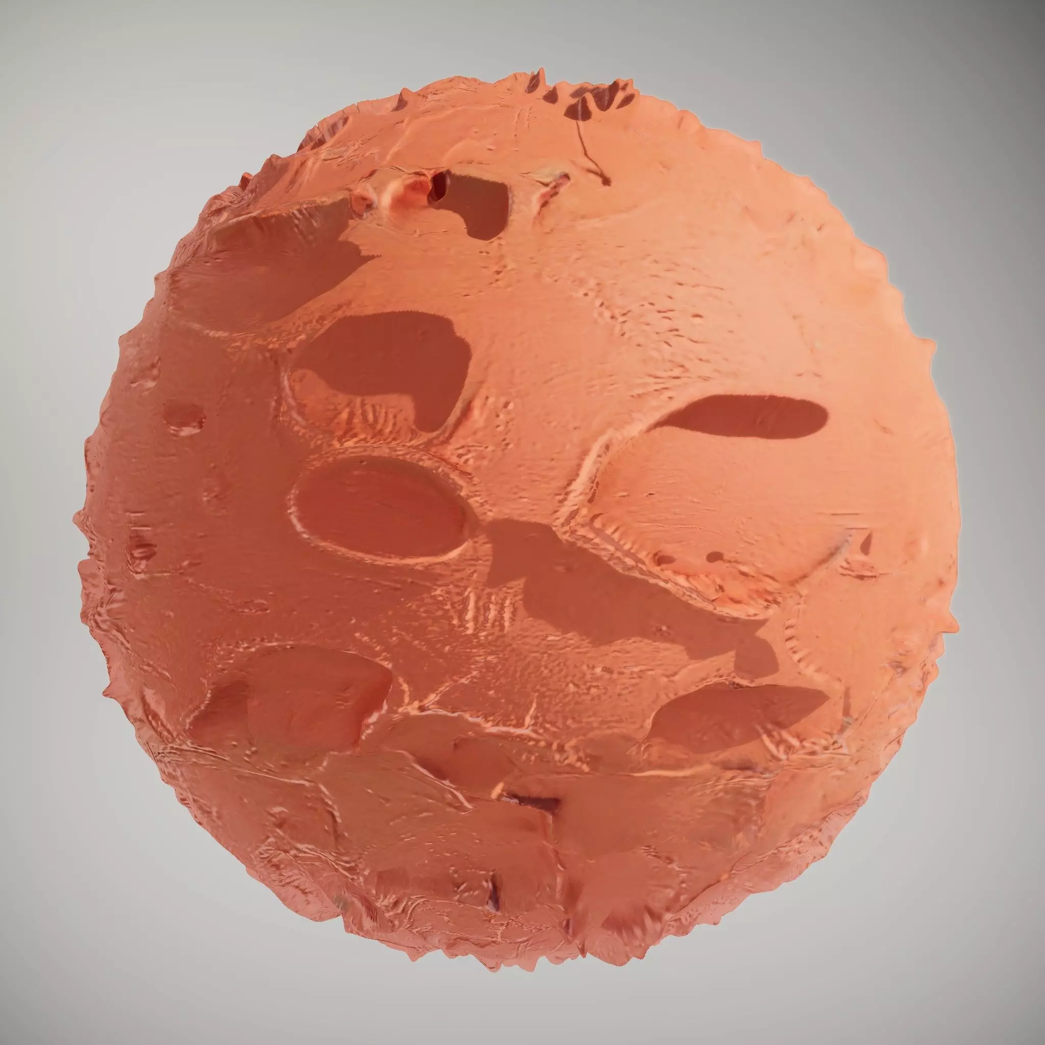 Rustic Red Clay HQ PBR Textures Set Texture