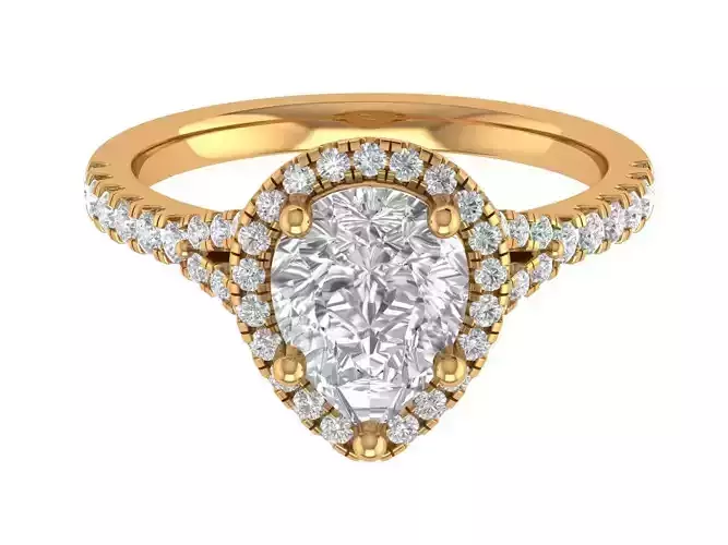 Pear Engagement Ring