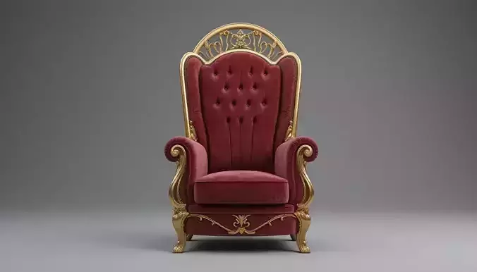 Modern Luxury Lounge Chair 3D Model Designer Furniture