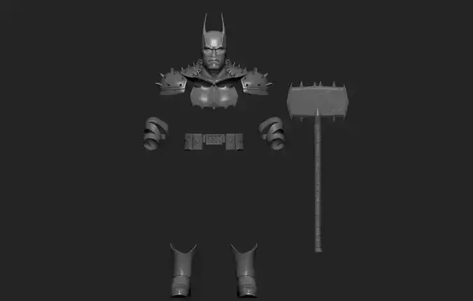 Batman Absolute kit for Muff toys ADAM one12 scale