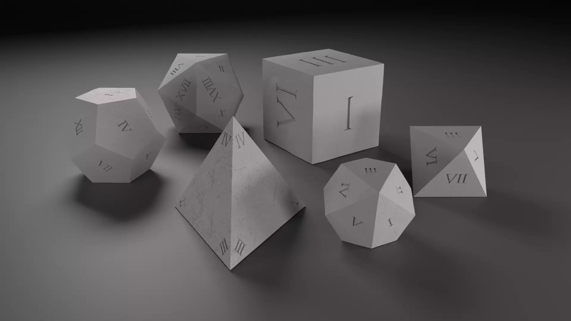 DND Dice Set3 3D print model