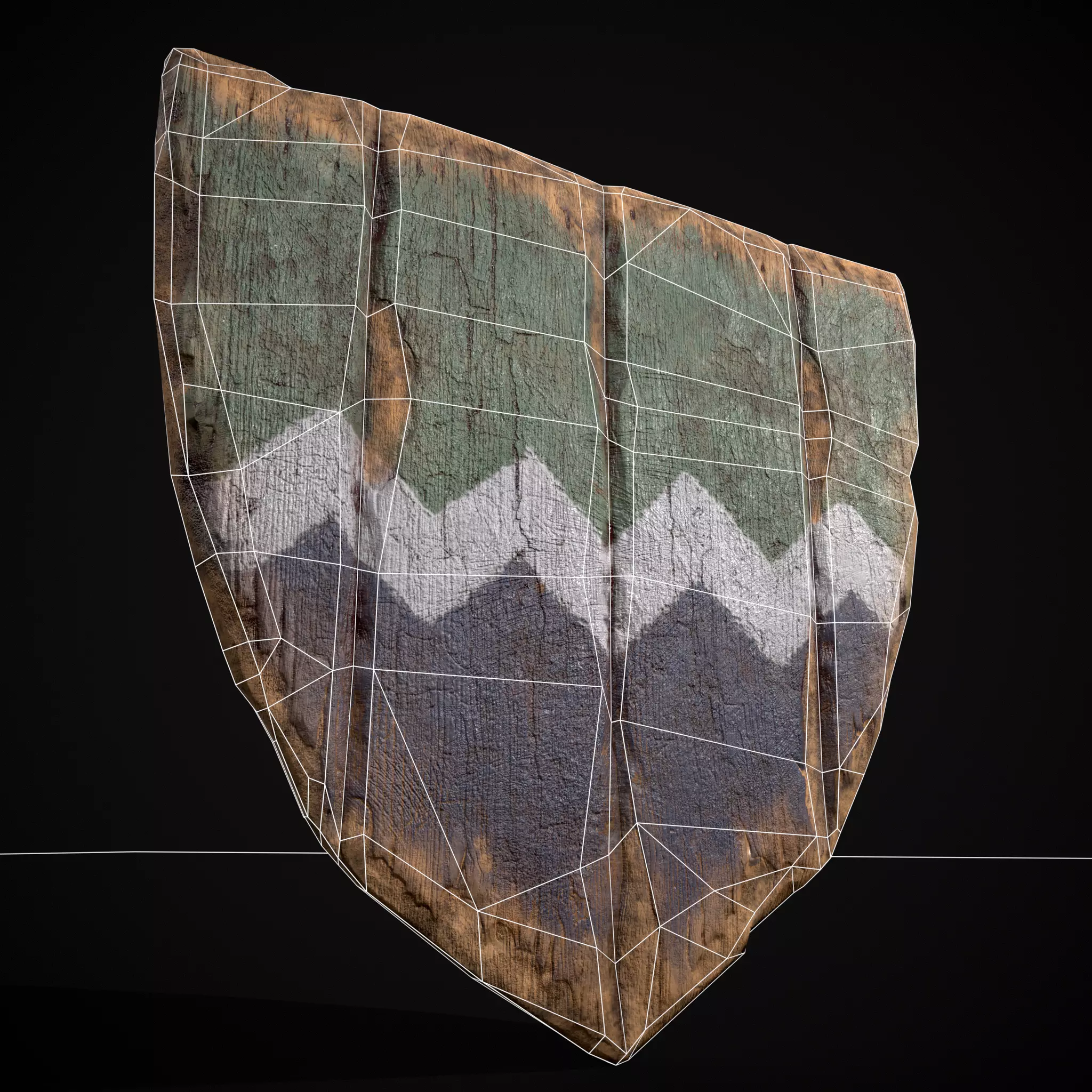 BWG Coat of Arms  Low-poly 3D model_23