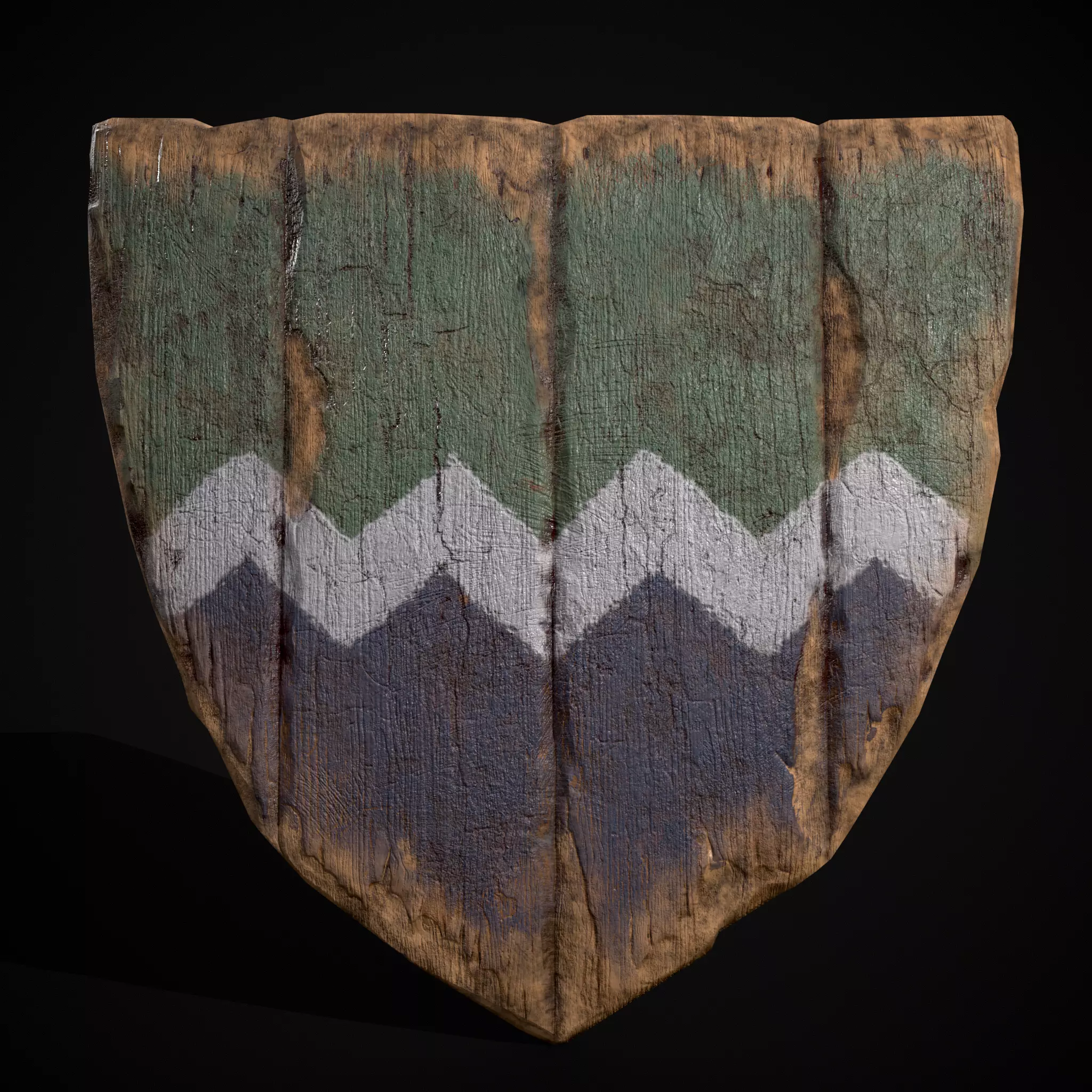 BWG Coat of Arms  Low-poly 3D model_0