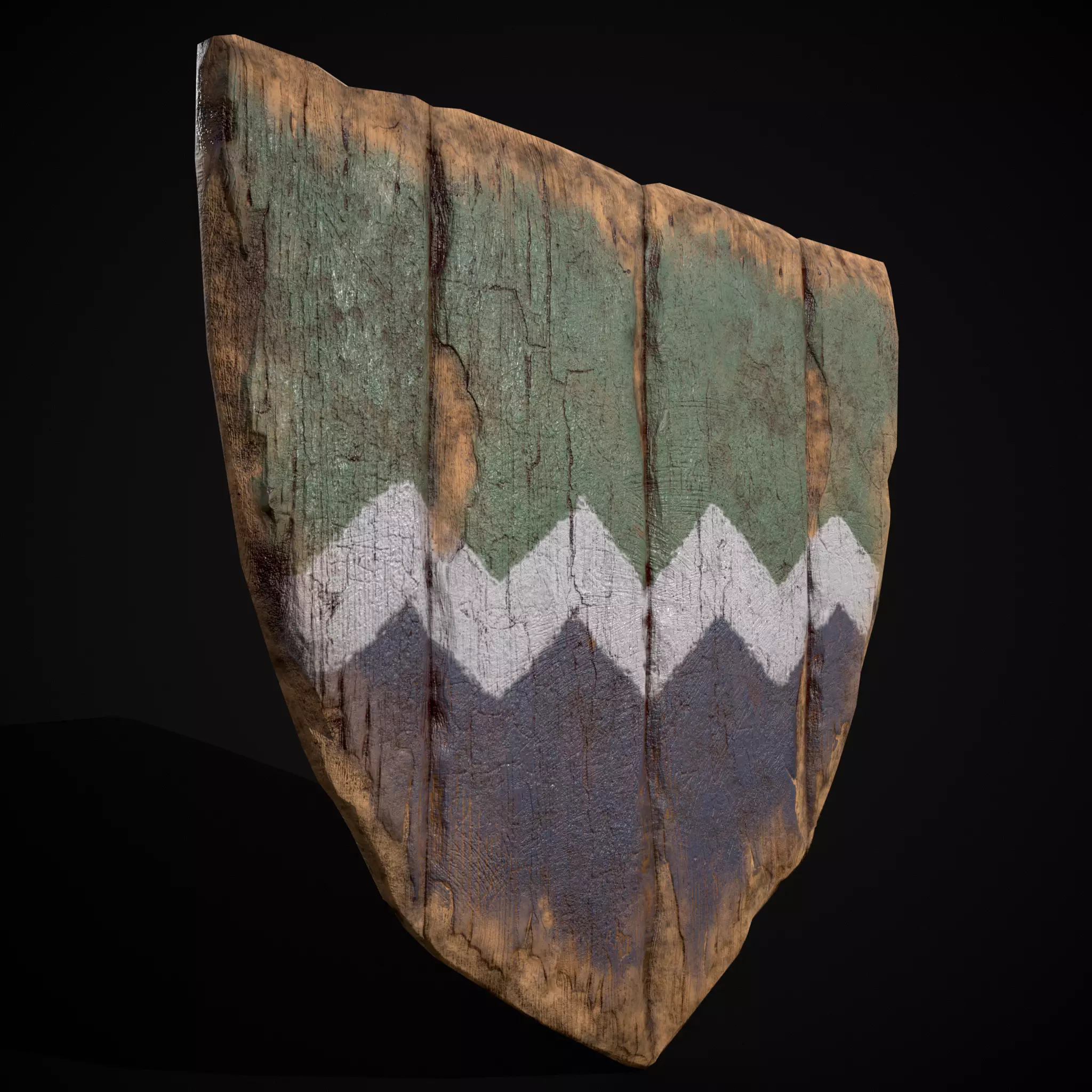 BWG Coat of Arms  Low-poly 3D model_3