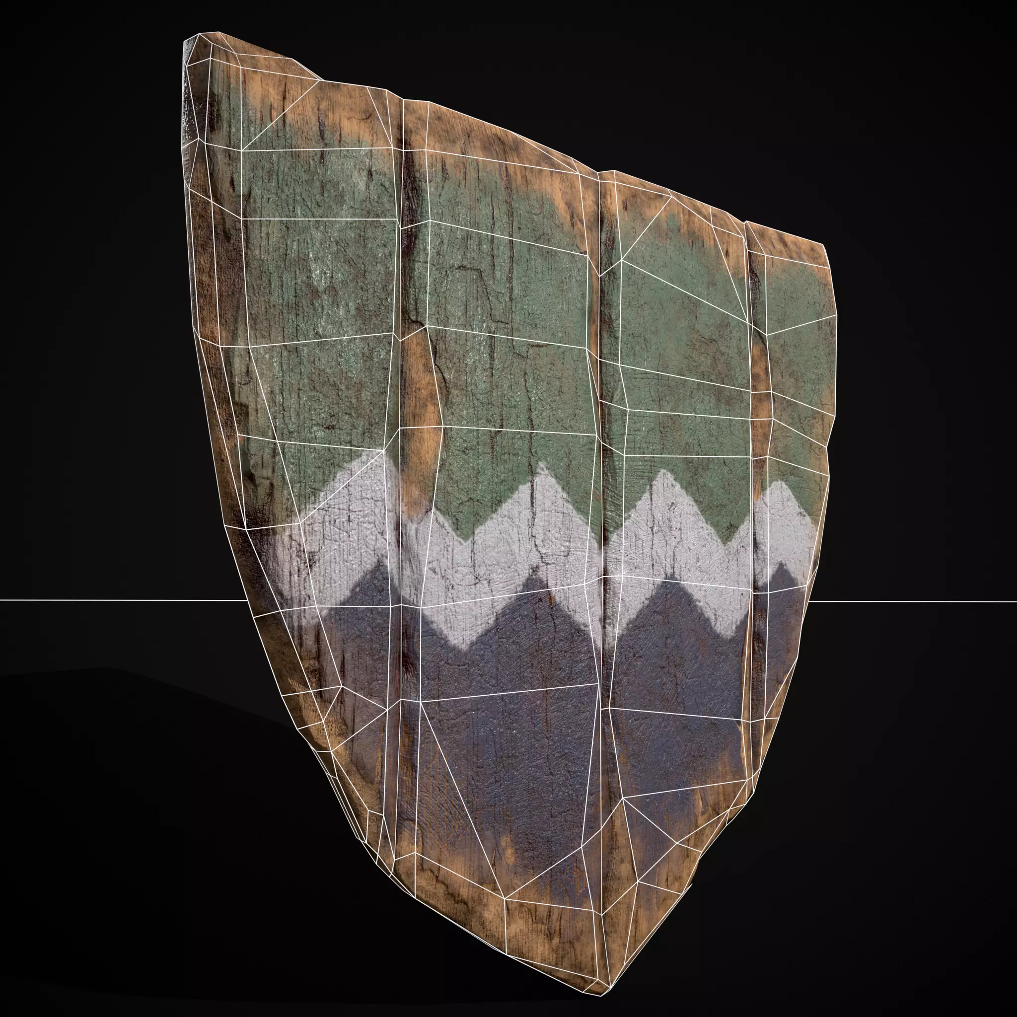 BWG Coat of Arms  Low-poly 3D model_4