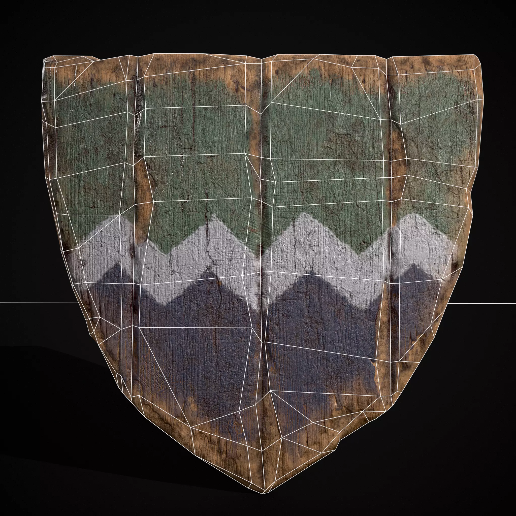 BWG Coat of Arms  Low-poly 3D model_2