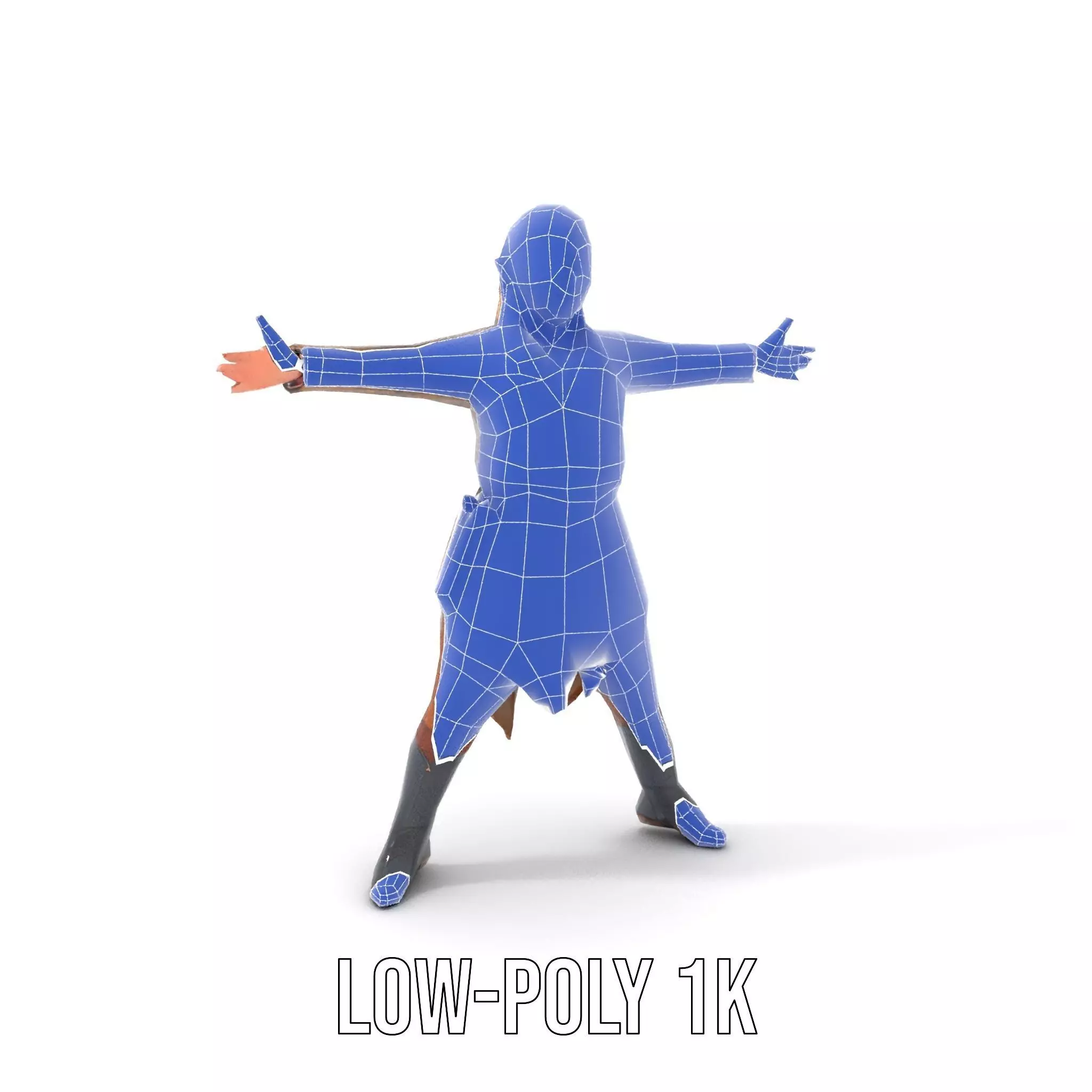 Elven Archer Outfit model pack Low-poly 3D model_17