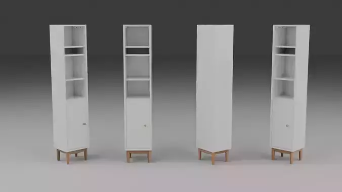 Pedestal Bathroom Cabinet