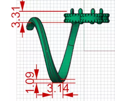 Ring Cuff Open stl 3dm Ring with Clover Motif model gr0164 3D print model_22