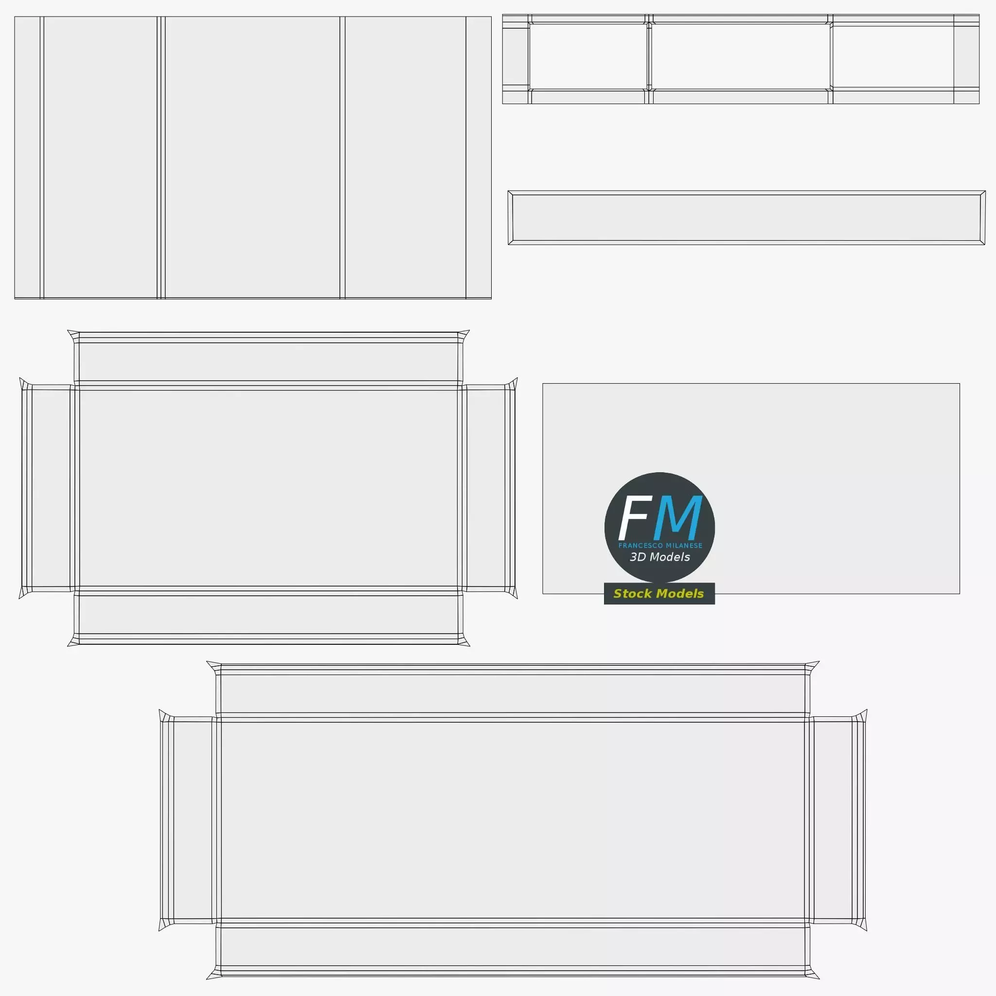DVD-VCR recorder 3D model_13