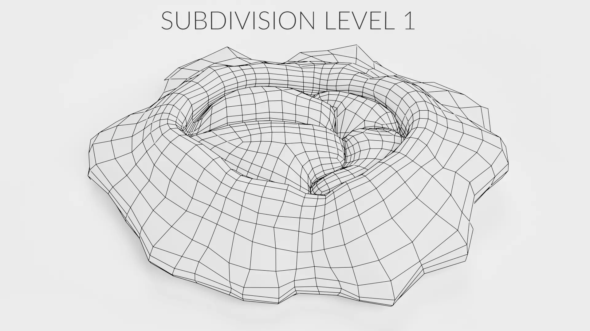 Cornish Rock Barnacle - Chthamalus Stellatus - Marine Low-poly 3D model_9